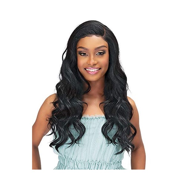Janet Collection Melt 13x6 Frontal Part ZENDAYA Lace Wig (1B)