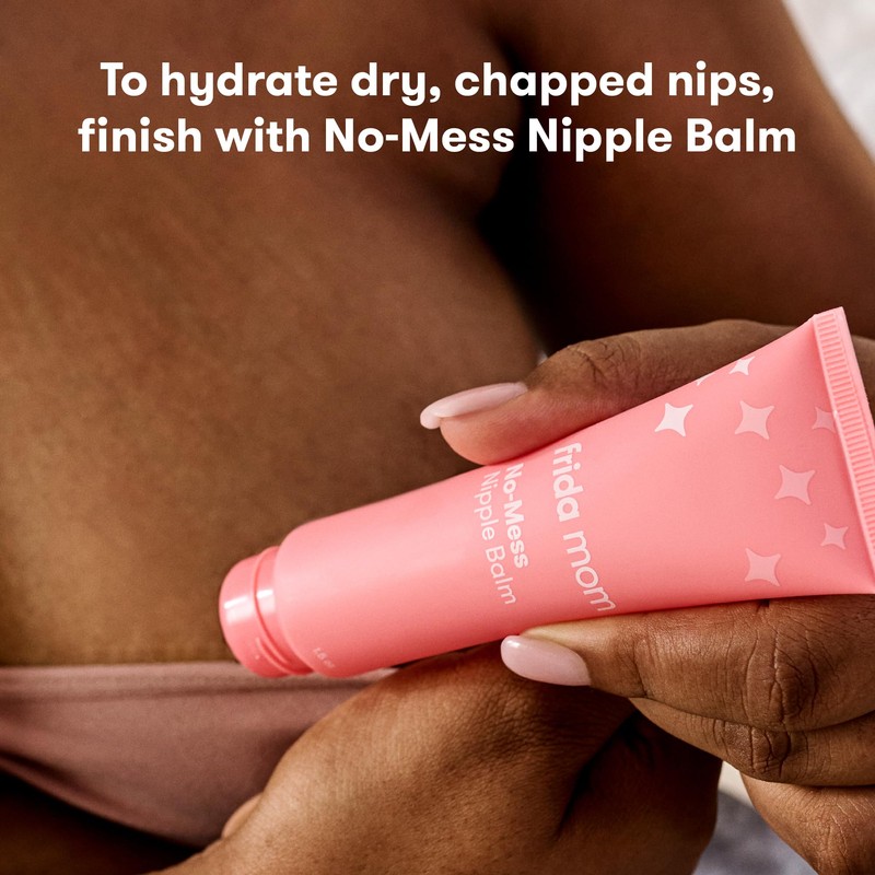 Frida Mom Saline Spray for Cracked Nipples, Breastfeeding Essentials for