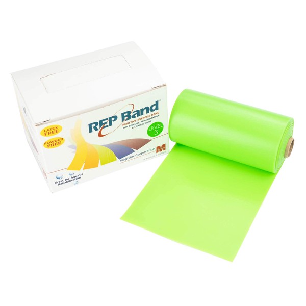 REP Band, Level 3, 4" x 6 Yards, Green