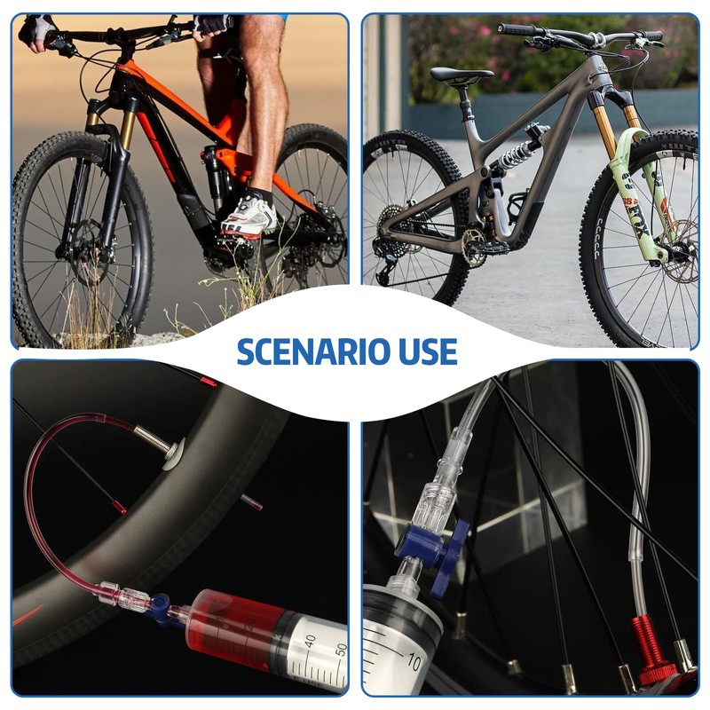 SXTDKMJ Tubeless Valve Set, Presta Valve with Complete Set Including