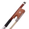 1/8 Violin Natural Solid Wood Satin Acoustic Violin Starter Kit
