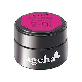 ageha Opticolor 2-01 2.7g Neon Pink UV/LED Compatible
