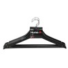 HOME It® 3 Pack 43cm Black Slotted Trouser Bar Hangers