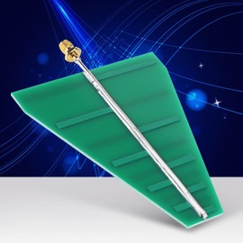 Yctze 1pc UWB Ultra Wideband Log Periodic Antenna, 1.35GHz-9.5GHz Discone Antenna for HackRF Wideband