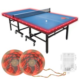 Ehaijia LED Ping Pong Table Light, 14 Ft Light Strip for Ping Pong Table, 16 Color Change, Durable & Waterproof & Easy to Install, Super Bright to Display at Night (Table Not Included)