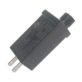 29V LED Transformer Class Two LED Power Supply, Waterproof IP44 Low Voltage Seasonal Use LED Driver US CA Plug for Christmas String Light (29V/9W 2Pack)