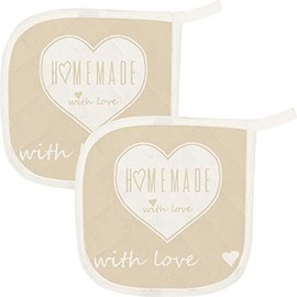 Kracht Pot Holder Pack of 2 Homemade Size 20 x 20 cm