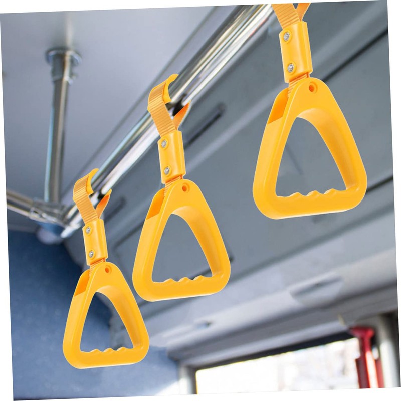 ibasenice 2pcs Bus Handle Disability Hand Hook Bus Hand Straps