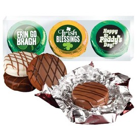 St. Patrick's Day "Cookie Talk" Chocolate Covered Oreo Trio