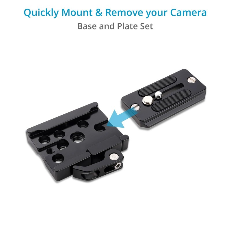 PROAIM SnapRig Quick Release Plate with Base & Plate Set.