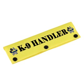 K9 Police Dog Leash Sleeve Military Dogs Gift K9 Handler Doggy Leash Wrap for Law Enforcement Police Service Dog (K-9 HANDLER)