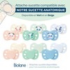 BIOLANE - Anatomically shaped teat - extra thin dummy from