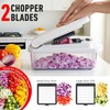Mueller Pro-Series 10-in-1, 8 Blade Vegetable Chopper, Mandoline Slicer, Food