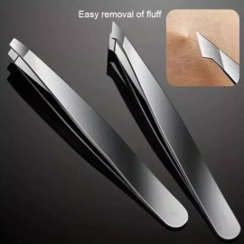 Sangsepeiji Hwagin Ouriner 4pcs 세트 전문 핀셋 세트 눈썹 제모에 적합 파편 제거가 매우 쉽고 편안 Ouriner 4pcs Set Professional Tweezers Set Suitable for Eyebrow Hair Removal, Very Easy and Comfortable for Debris Removal [[1]Silver 4 Pcs]