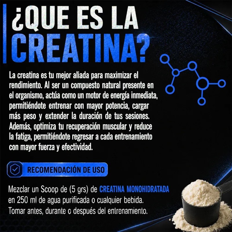 Unique nutrition creatina monohidratada pura 450g 90 serv