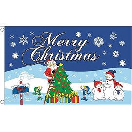 Christmas North Pole Flag 5ft x 3ft