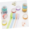 TEHAUX Set de 12 Rollos de Cinta Washi de 15