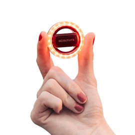 BlinkO Wearable Outdoor Safety Light, Portable Hands-Free Flashlight with Clip for Hiking and Cycling, Magnetic Clip on Flashlight for Dog Walking at Night, Running Light for Runners, 5 Light Modes