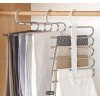 Magic Pants Hangers Space Saving 5 Layers Pants Hangers Space