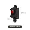 YAFIYGI Inline Cord Switch Heavy Duty Waterproof Switches AC 20A-125V