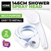 [2PCE] Home Master Bathroom Shower Hose, Flexible and Durable for