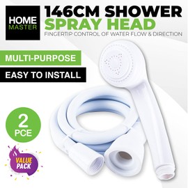 [2PCE] Home Master Bathroom Shower Hose, Flexible and Durable for a Better Shower Experience, Enjoy a Better Shower Experience