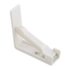 Metaltex 254508 White Plastic Tablecloth Clips x 4