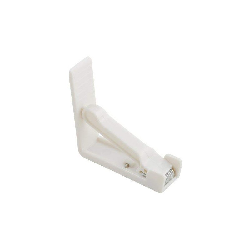 Metaltex 254508 White Plastic Tablecloth Clips x 4