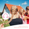 6 pares de lazos para el pelo de la bola