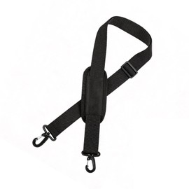 JOVYTH 1 Cinghia per Borsa con Moschettone e Imbottitura – 160 cm Nero, Cinghia Regolabile per Sostituire, Cinghia per Borsa Portatile, Borsa da Viaggio, Borsa Sportiva