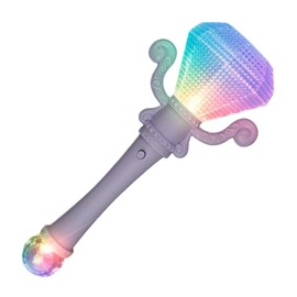 blinkee Color Changing Diamond Jewel Scepter Wand with Projecting Crystal Ball