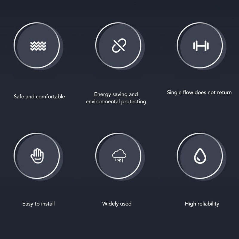 Condensate Drain Pipe Check Valve, Central AC Line Check Valve.
