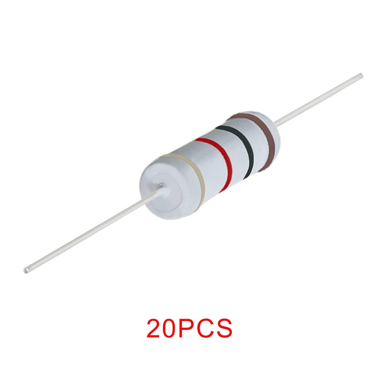 Aopin 1K Ohm Metal Oxide Film Resistors, ±5% Tolerance High