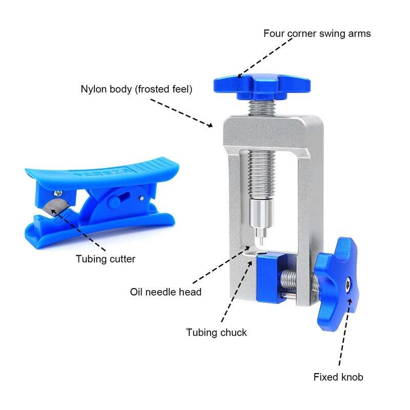 NIYATA 1 Set Bicycle Hydraulic Hose Tool Compatible with Mountain