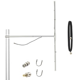 SignalPlus Directional FM Radio Transmitter Antennas Outdoor 88-108MHz for Enhanced FM/HD Radio Reception, FM Antenna for Onkyo Yamaha Marantz with 10meter Cable UHF/BNC SMA Adapter