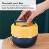0.8L Stainless Steel Thermal Lunch Box 2 Layer Insulated Lunch