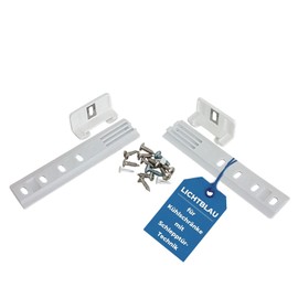 Lichtblau Universal Door Mounting Set for Refrigerator Tow Door I Suitable for Liebherr 9086322, Miele 1878720, Bosch and Much More I Tow Door Hinge for Built-in Fridge