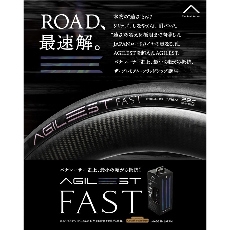 panaracer asilist fast 700x25c black