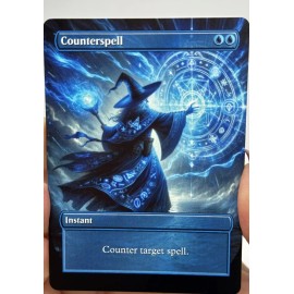 Counterspell Proxy Card with Custom designed art