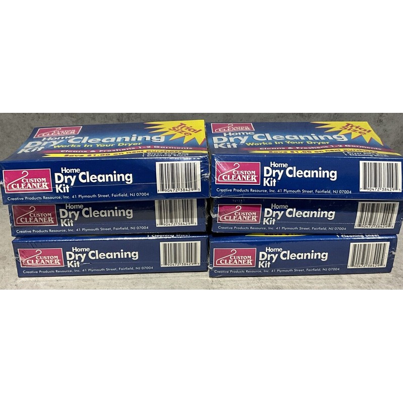Custom Cleaner Lot Of 6 Custom Cleaners Home Dry Cleaning