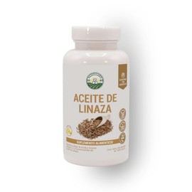 Aceite de Linaza Puro Omega 3 30 Cápsulas. Ácido Alfa Linolénico. Omega 3 Pasiguaro