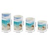 NETILGEN LED Flickering Candles Battery Operated Candles Set of 4