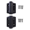 National Hardware N346-206 Truclose Narrow Spring Hinges Black Polymer 2