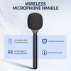 Portable Handheld Microphone Holder, Durable ABS Wireless Microphone Holder, Microphone