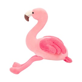 Alayger Cute Stuffed Flamingo Plush Toy, 19" Super Soft Pink Flamingo Plushies Animal for Girls