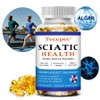 Sciatic Nerve Calming Supplement Advanced Sciatic Nerve Calming Formulation Protects Nerve Muscle and Joint Health and Promotes Sleep, 1 Count, 120 Servings / 좌골신경 진정 보충제 고급 좌골신경 진정 처방으로 신경 근육 및 관절 건강을 보호하고 수면을 촉진합니다, 1개, 120회분