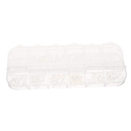 Outanaya Elegant Nail Charms Collection Acrylic Nail Gems Pearl Bow Charms for Nail Art Decorations