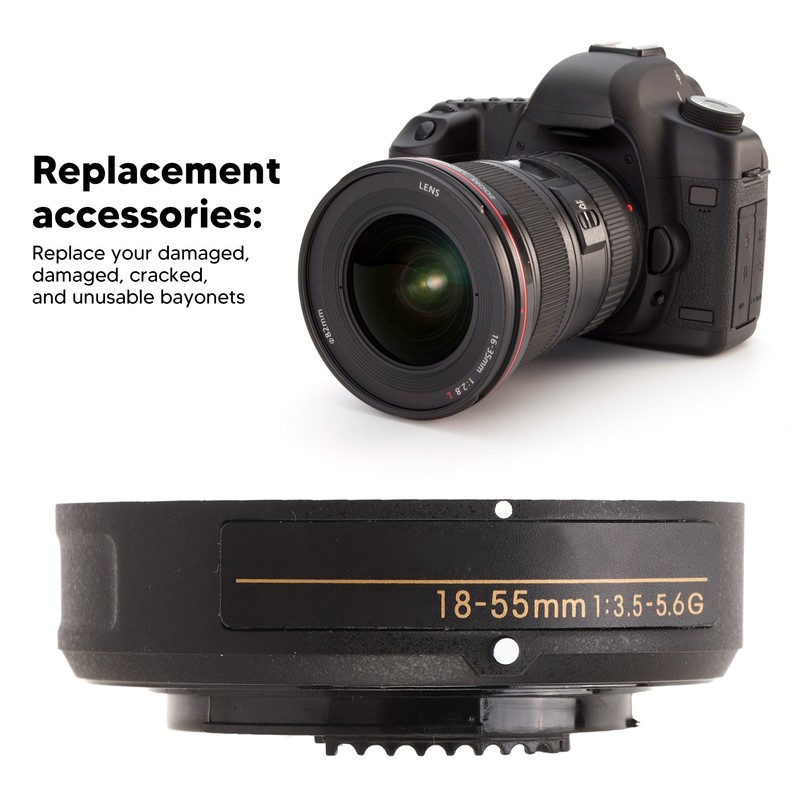 Bayonet Mount Ring ABS Anti Aging Lens Mount Adapter Ring
