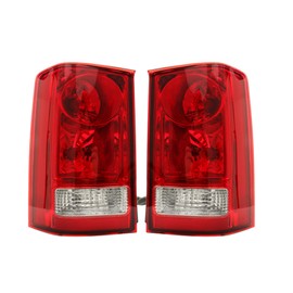 labwork 1 Pair of Left and Right Tail Lamp Lights Replacement for Honda Pilot 2009-2015 Red Brake Light 33500SZAA02 33550SZAA02