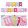 Happy Easter Banner Kit - Easter Bunny Carrot Flags +